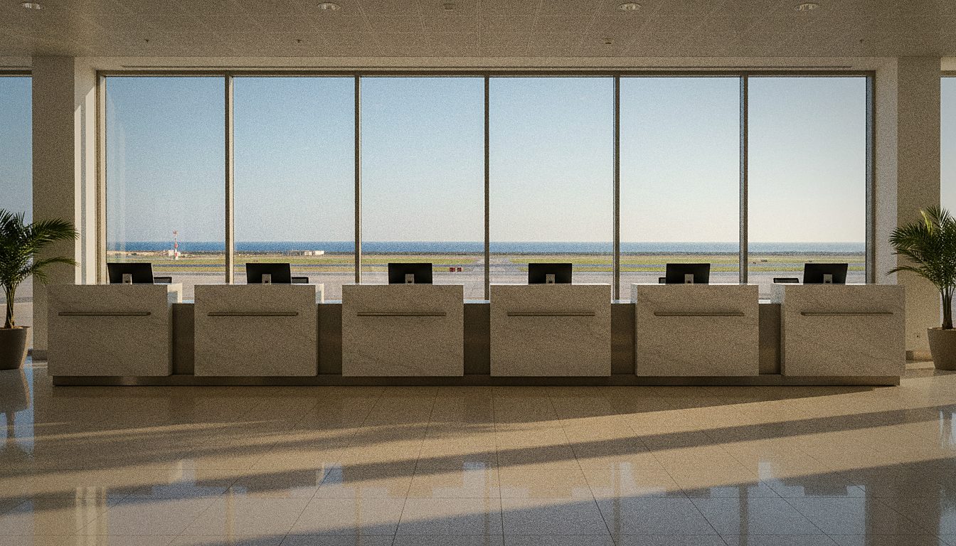 Banco noleggio auto all'aeroporto internazionale di Malta